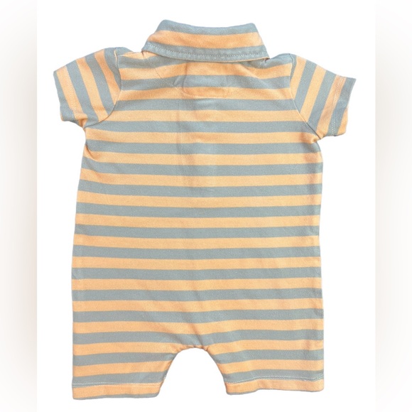ME + HENRY Striped Shortall - 0-3M - Picture 2 of 2